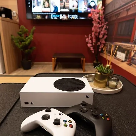 Capsule Japon - Jacuzzi - Netflix & Ecran Cinema - Xbox Appartement Trith-Saint-Leger