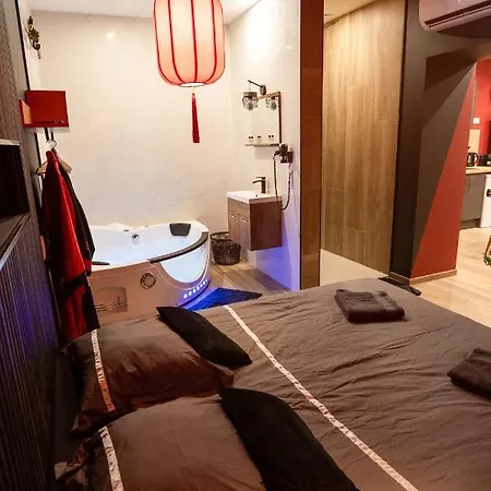 Appartement Capsule Japon - Jacuzzi - Netflix & Ecran Cinema - Xbox *